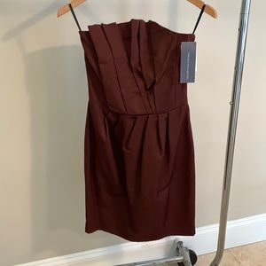 French Connection Strapless Mini Dress. Size 2